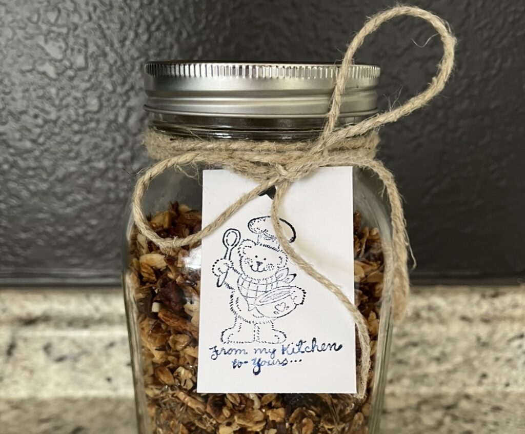 Handmade Granola in Jar