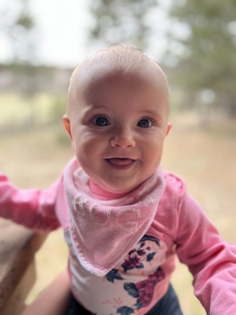 Teething Baby in Durango, Colorado